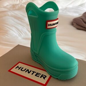 NIB Hunter Little Kids Georgey Waterproof Rain Boots 5m